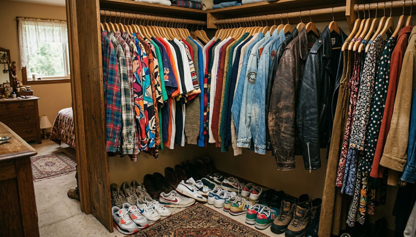 À quoi ressemblait un dressing il y a 30 ans ? voyage en images