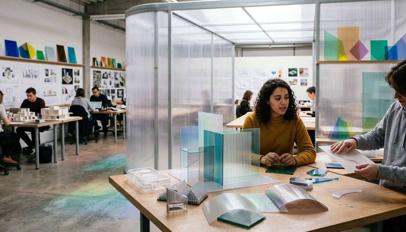 Voyage au cœur du polycarbonate, le matériau aux mille visages